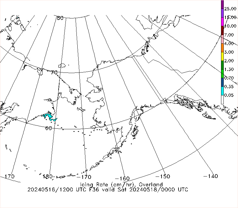Latest 36 hour Pacific (Alaska) icing forecast