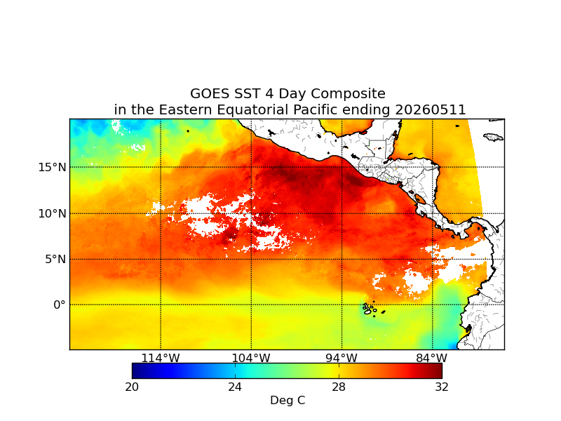 GOES 4 Day Avg Composite image (C)