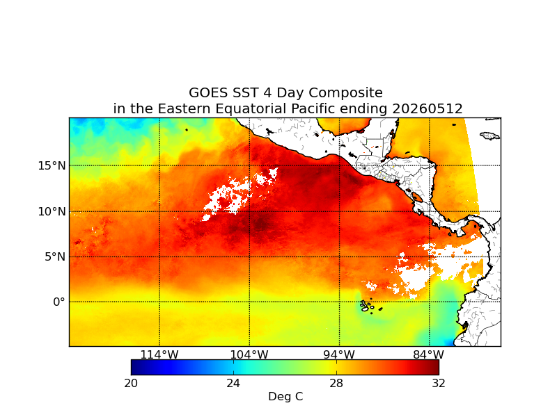 GOES 4 Day Avg Composite image (C)