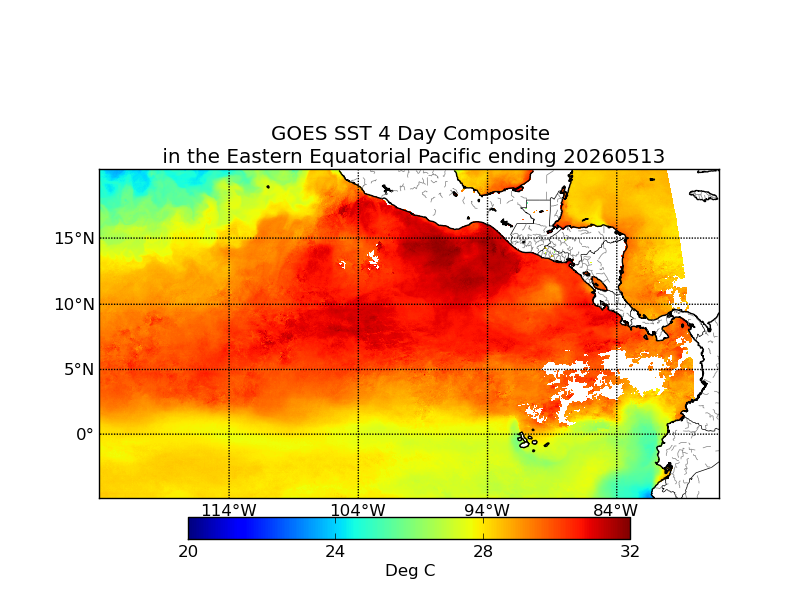 GOES 4 Day Avg Composite image (C)