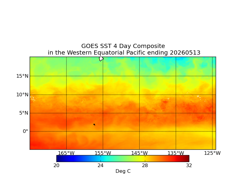 GOES 4 Day Avg Composite image (C)
