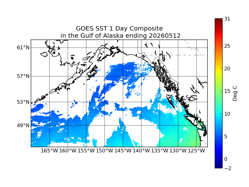 GOES 1 Day Avg Composite image (C)