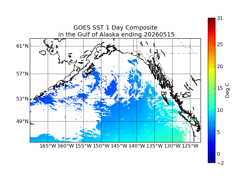 GOES 1 Day Avg Composite image (C)