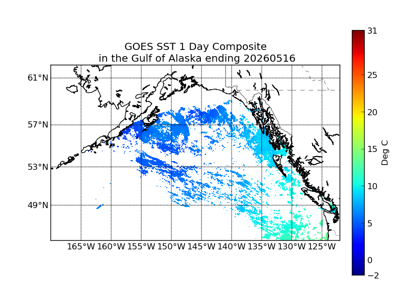 GOES 1 Day Avg Composite image (C)