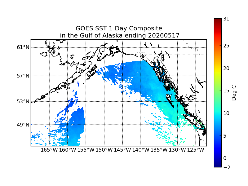 GOES 1 Day Avg Composite image (C)