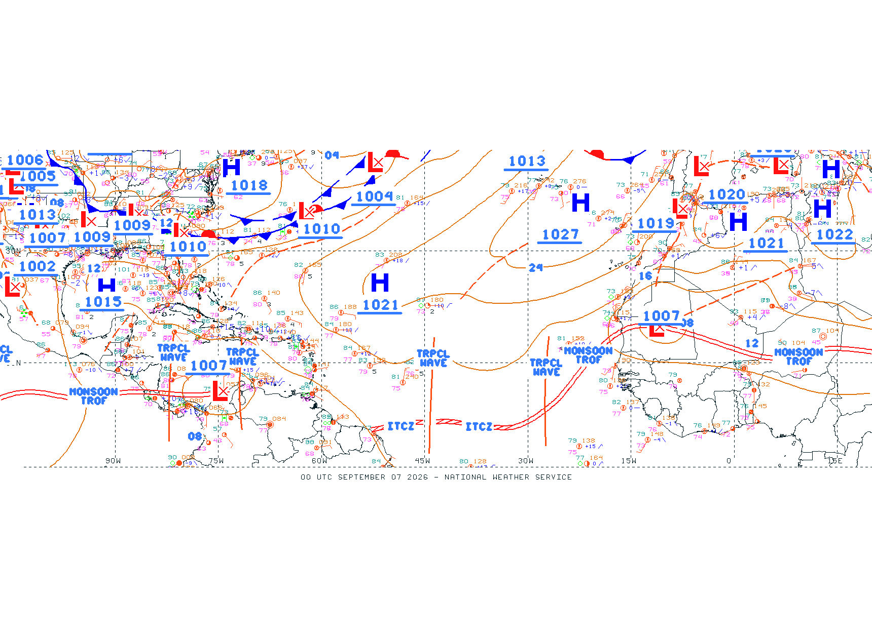 Tropical Atlantic Ocean