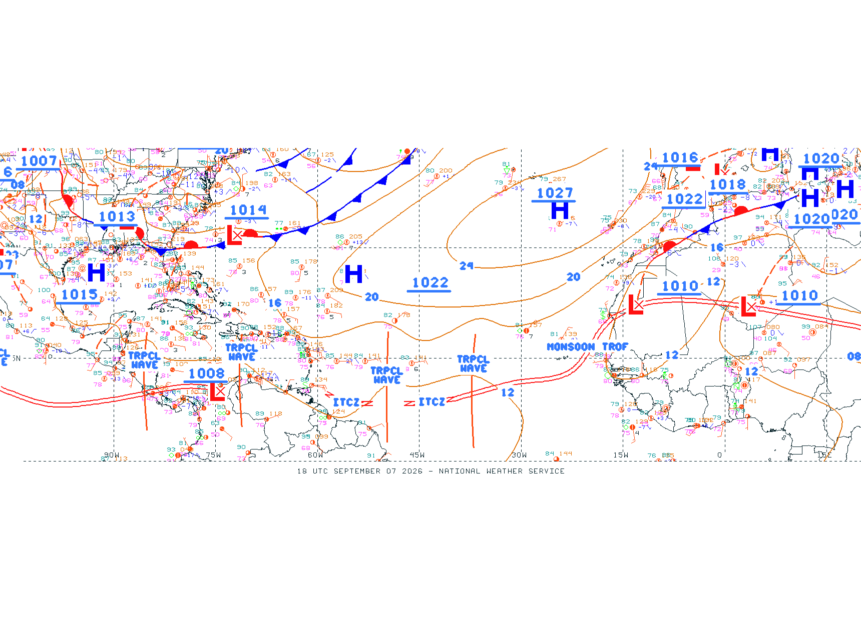 Tropical Atlantic Ocean
