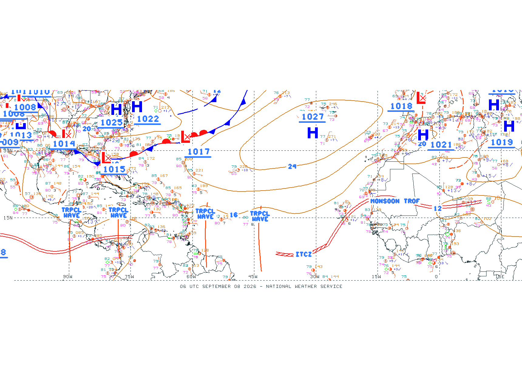Tropical Atlantic Ocean