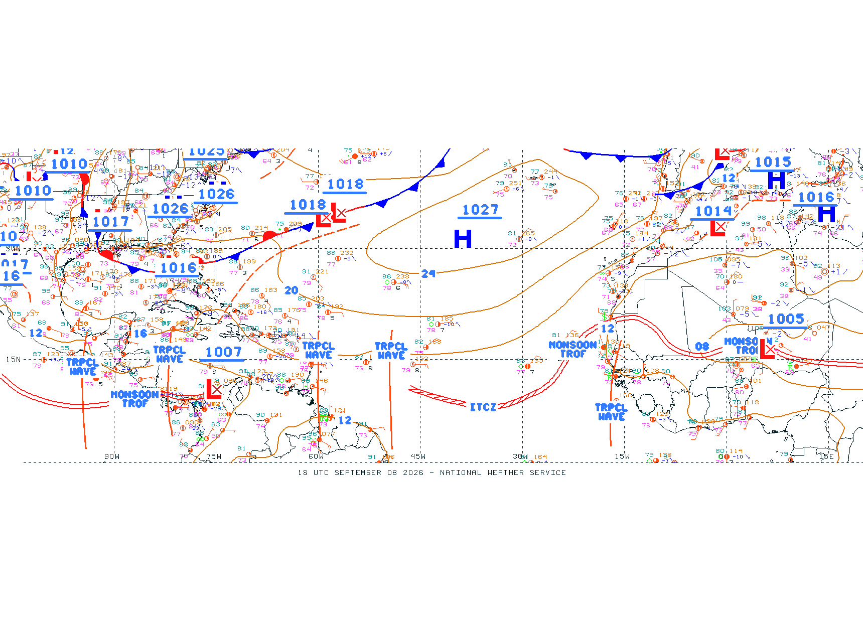 Tropical Atlantic Ocean