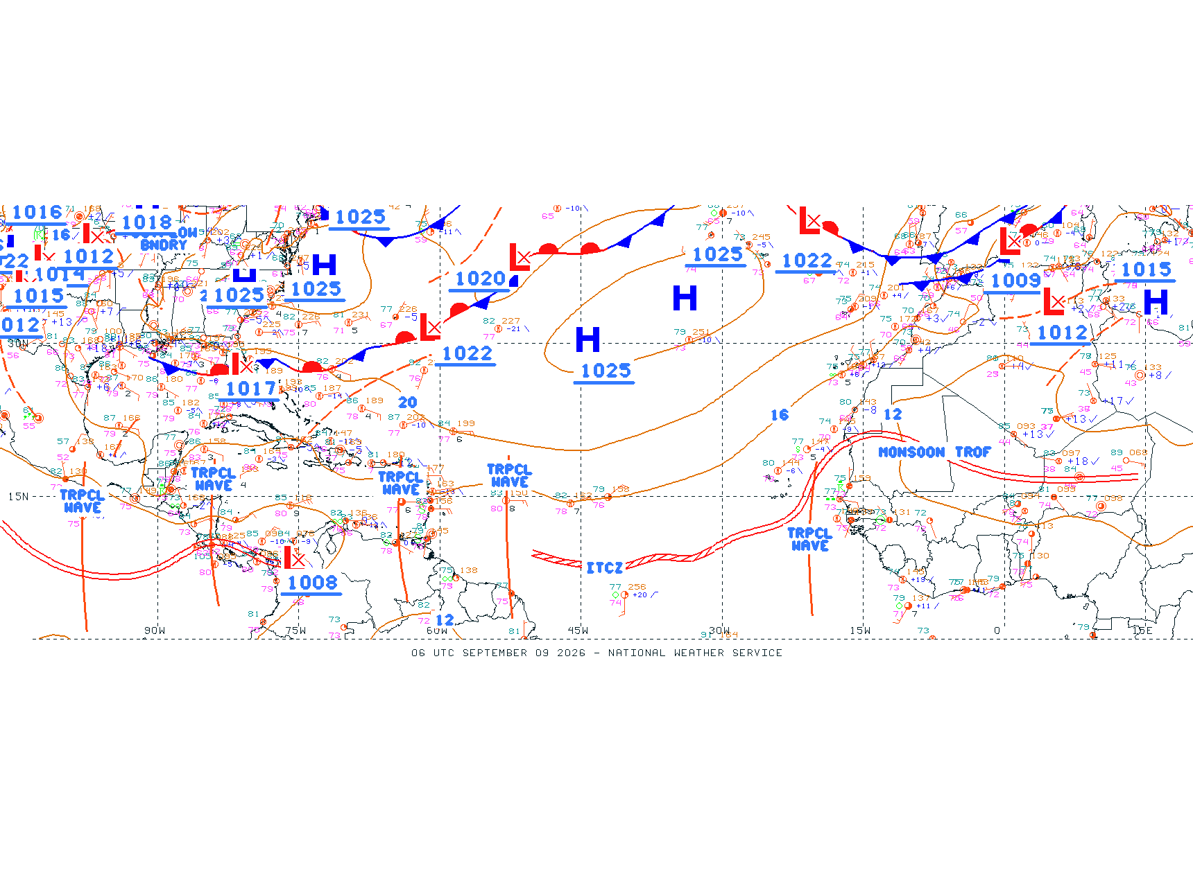 Tropical Atlantic Ocean