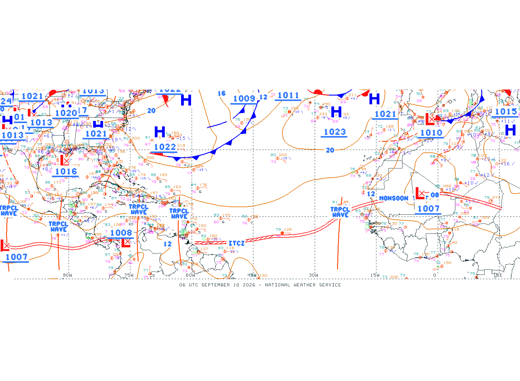 Tropical Atlantic Ocean