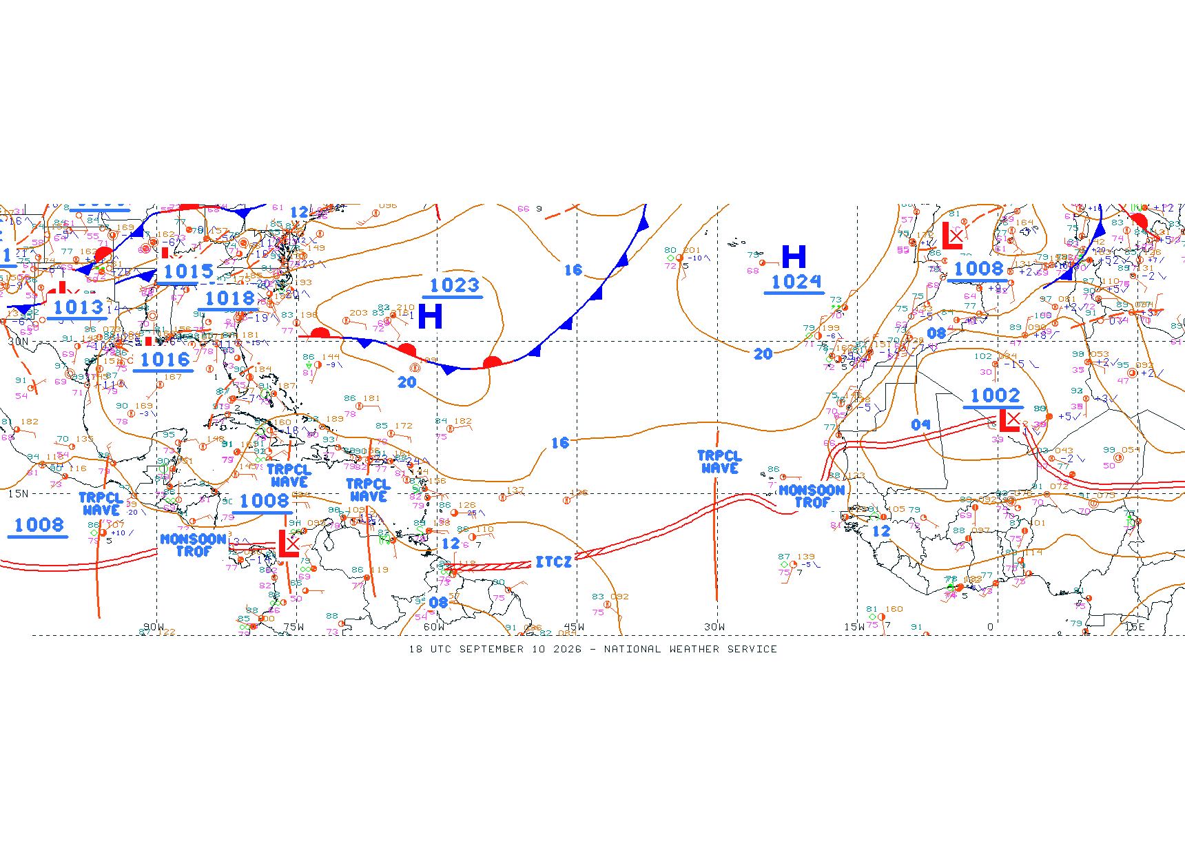 Tropical Atlantic Ocean