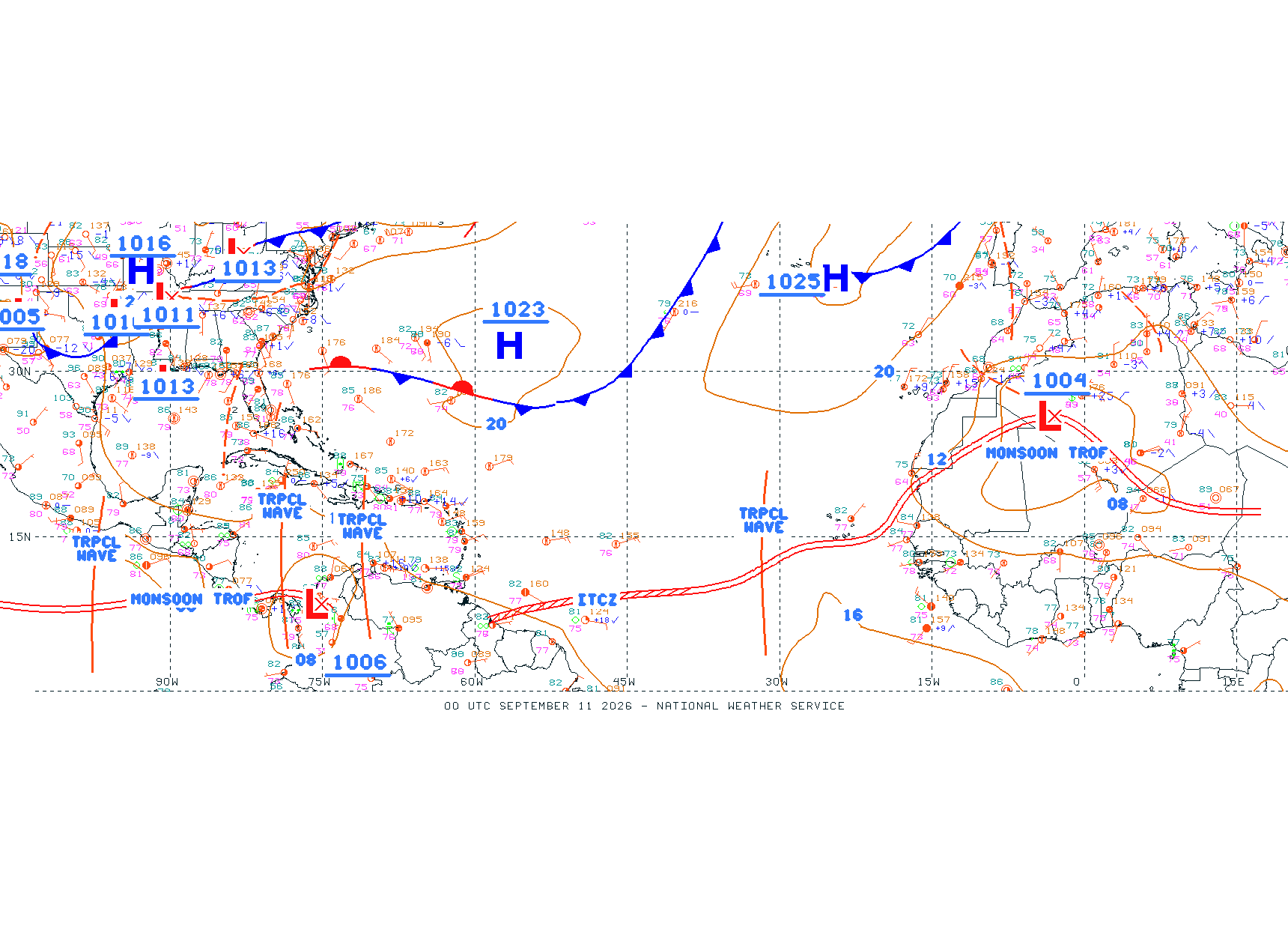 Tropical Atlantic Ocean