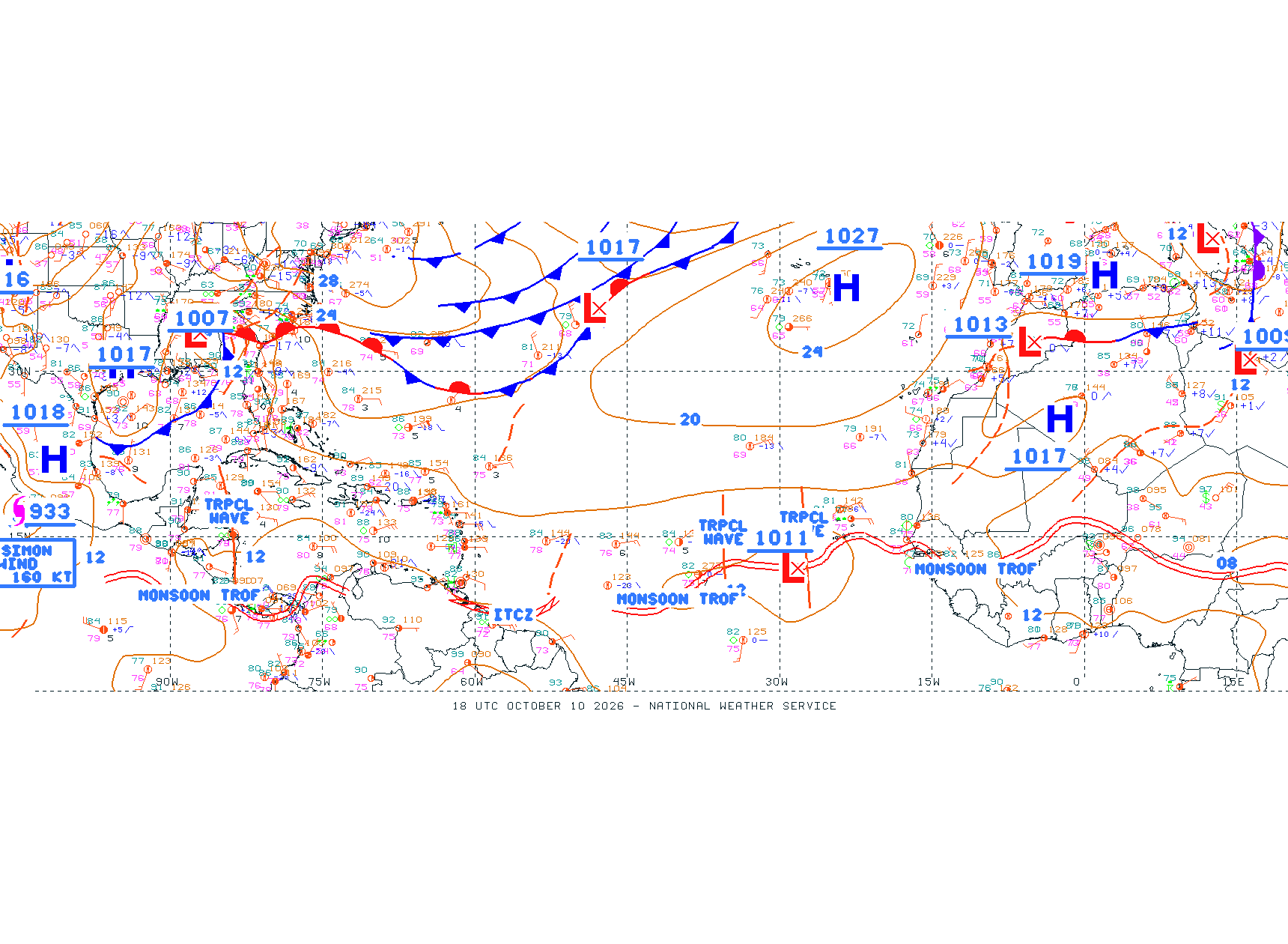 Tropical Atlantic Ocean