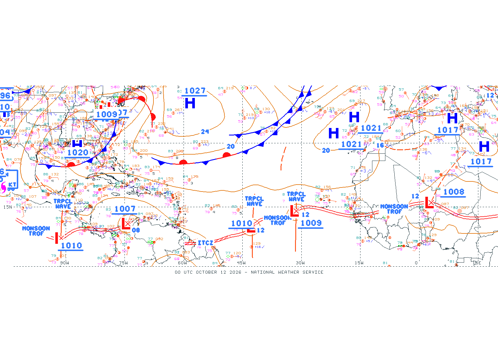 Tropical Atlantic Ocean