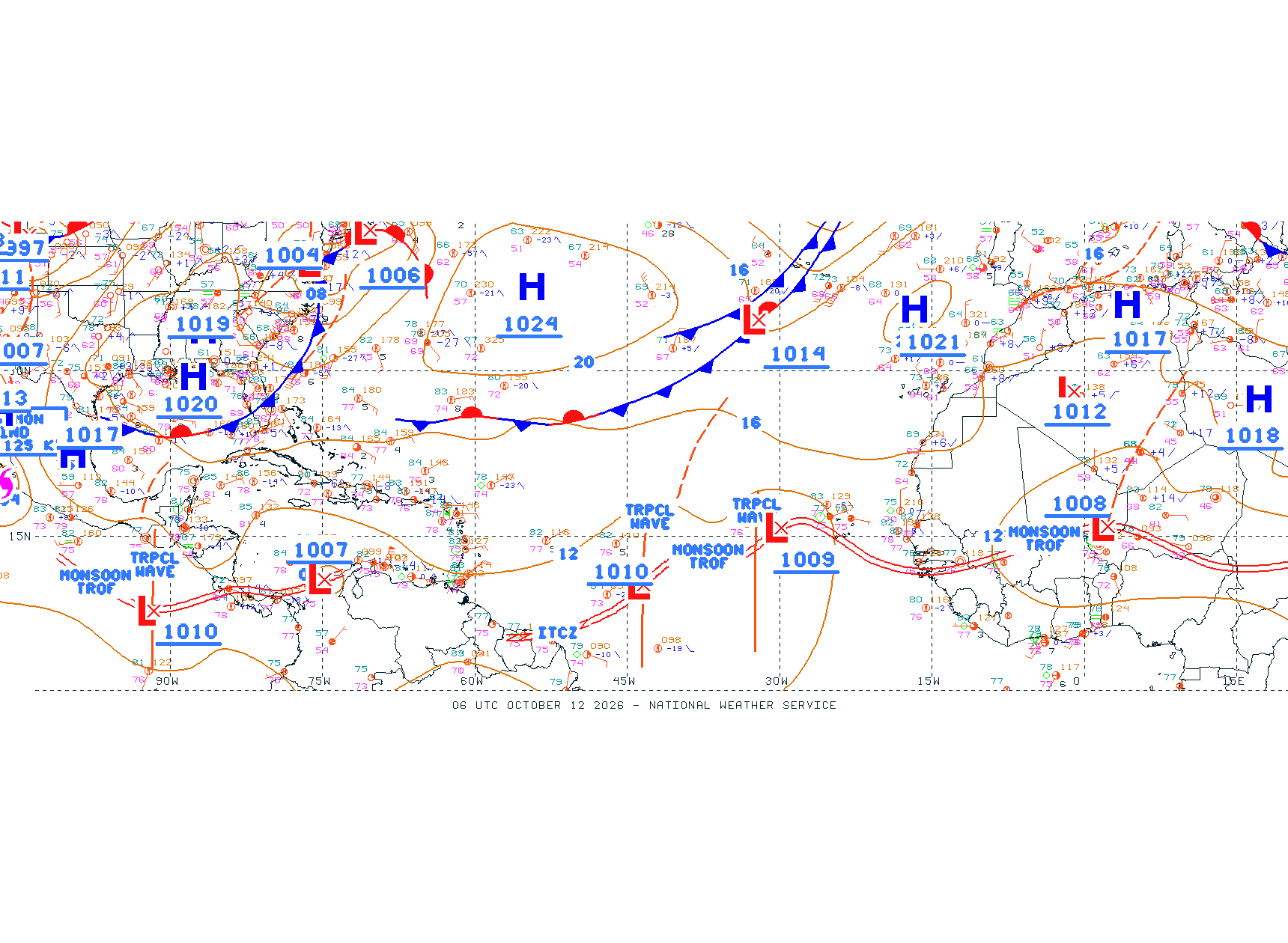 Tropical Atlantic Ocean