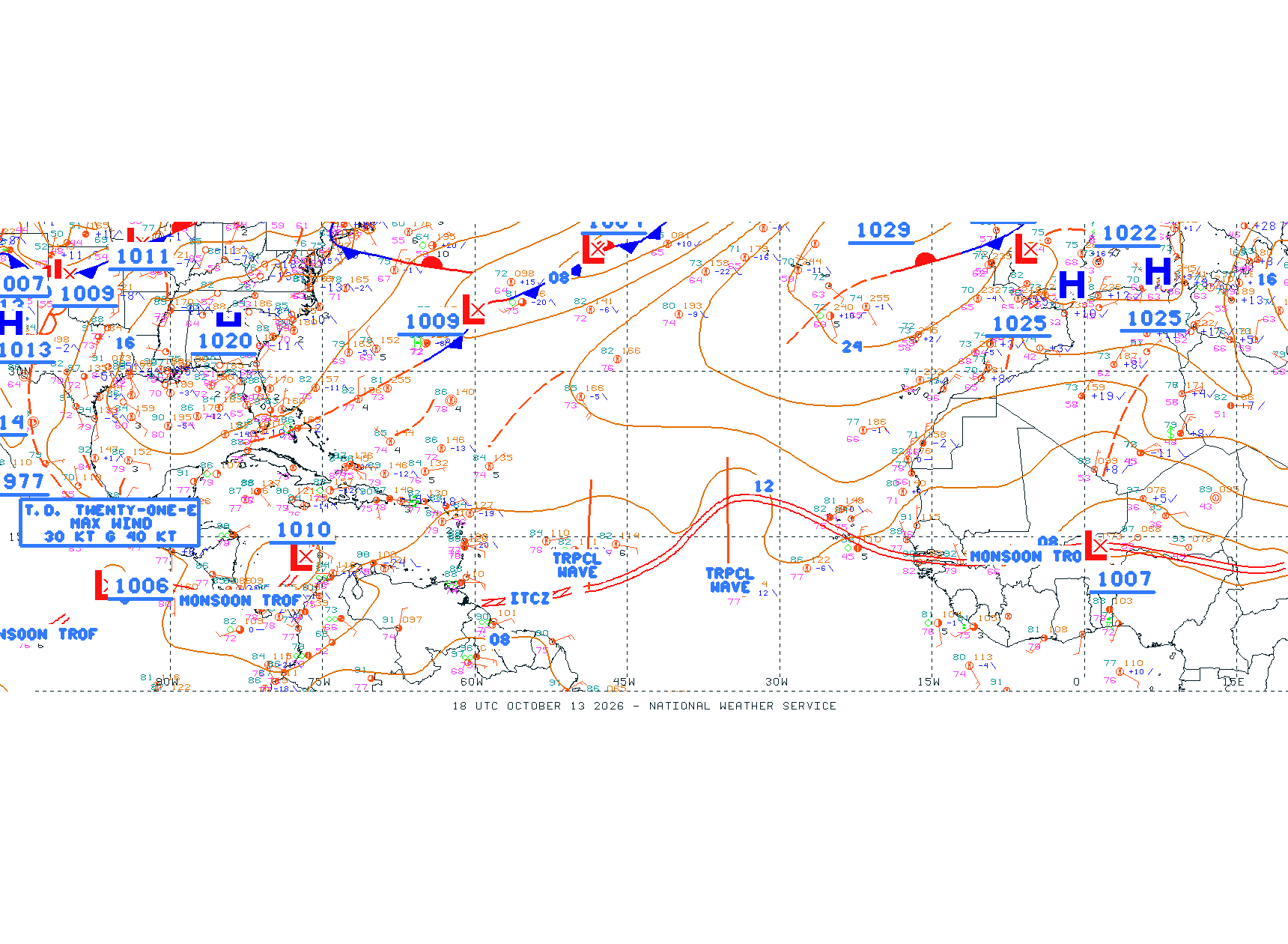 Tropical Atlantic Ocean