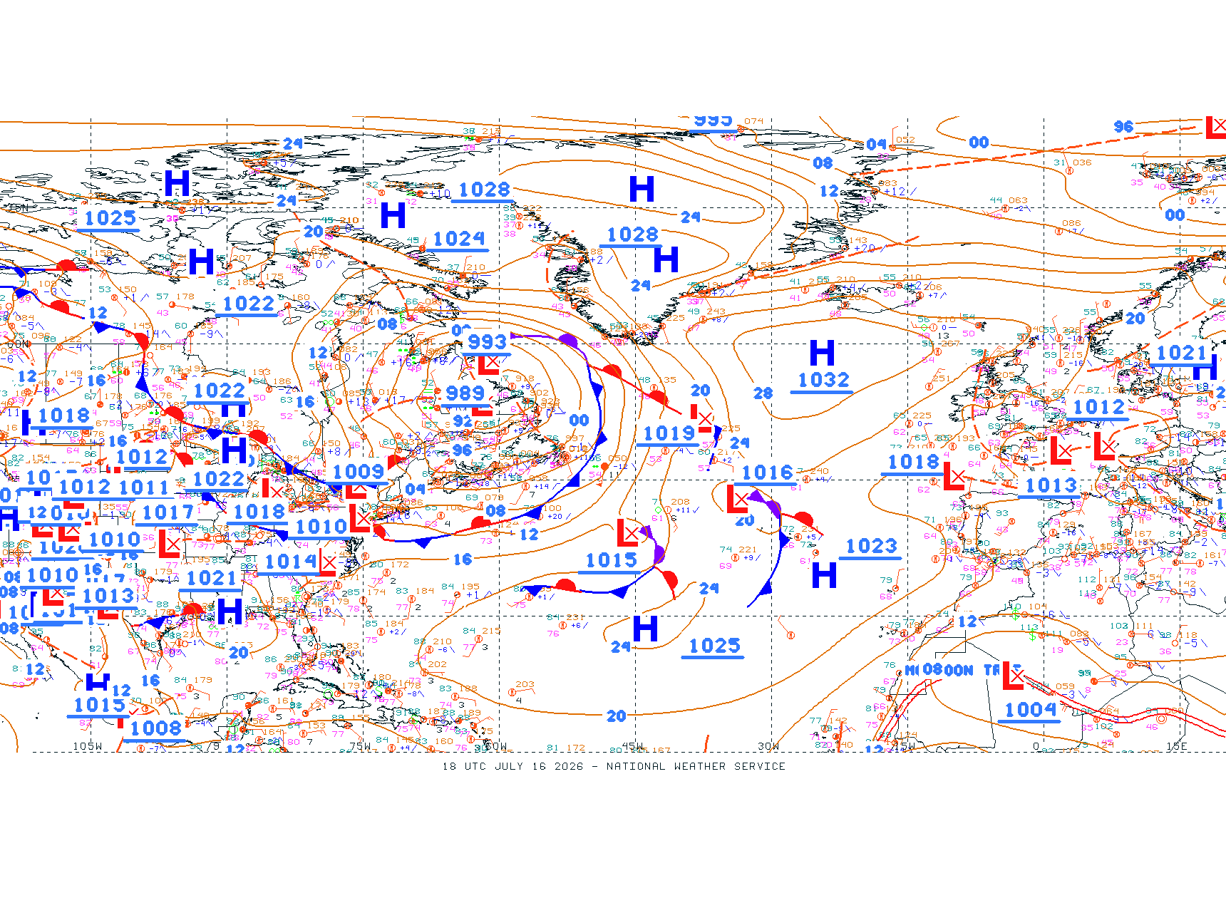 N Atlantic Ocean