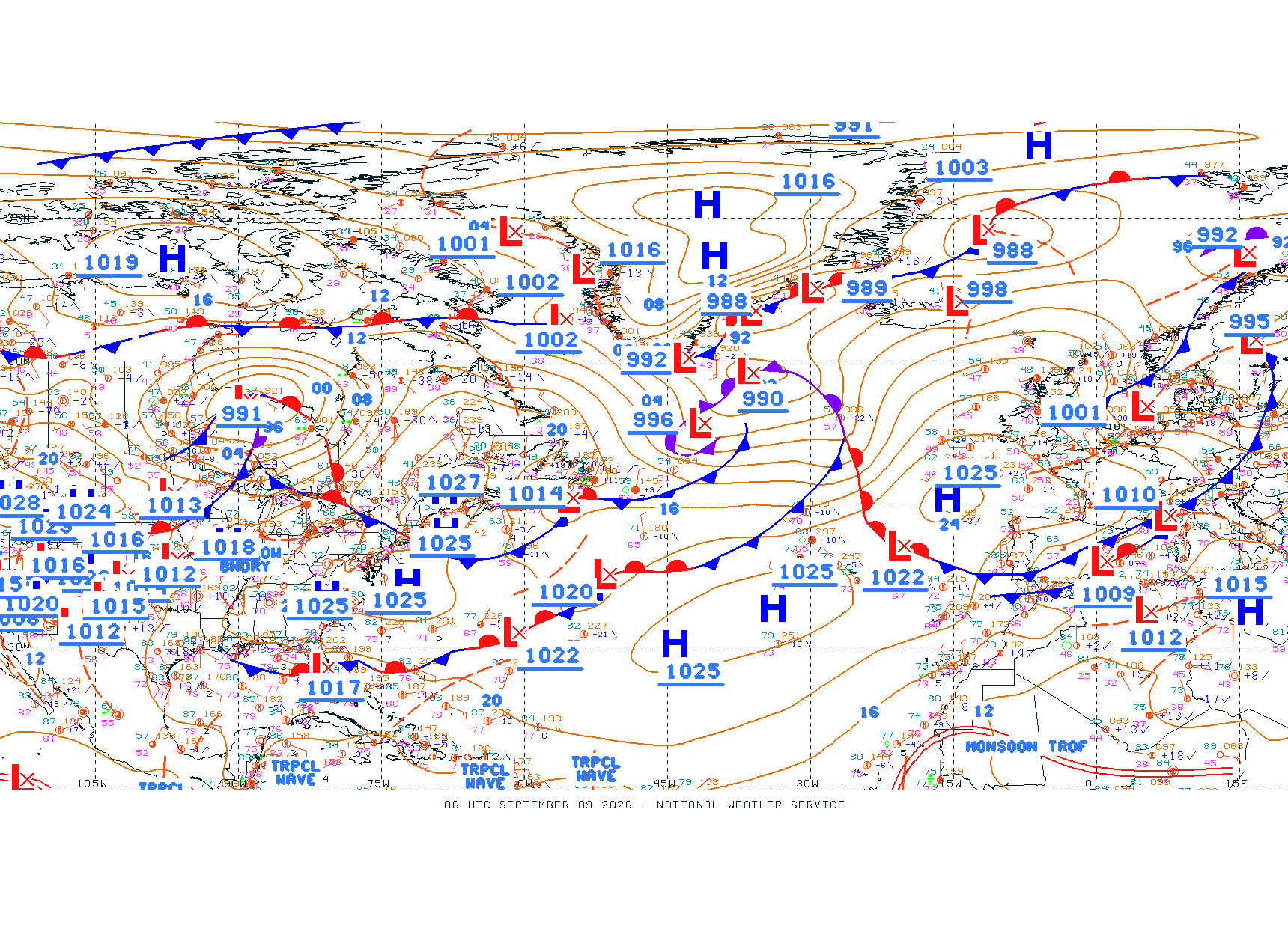 N Atlantic Ocean