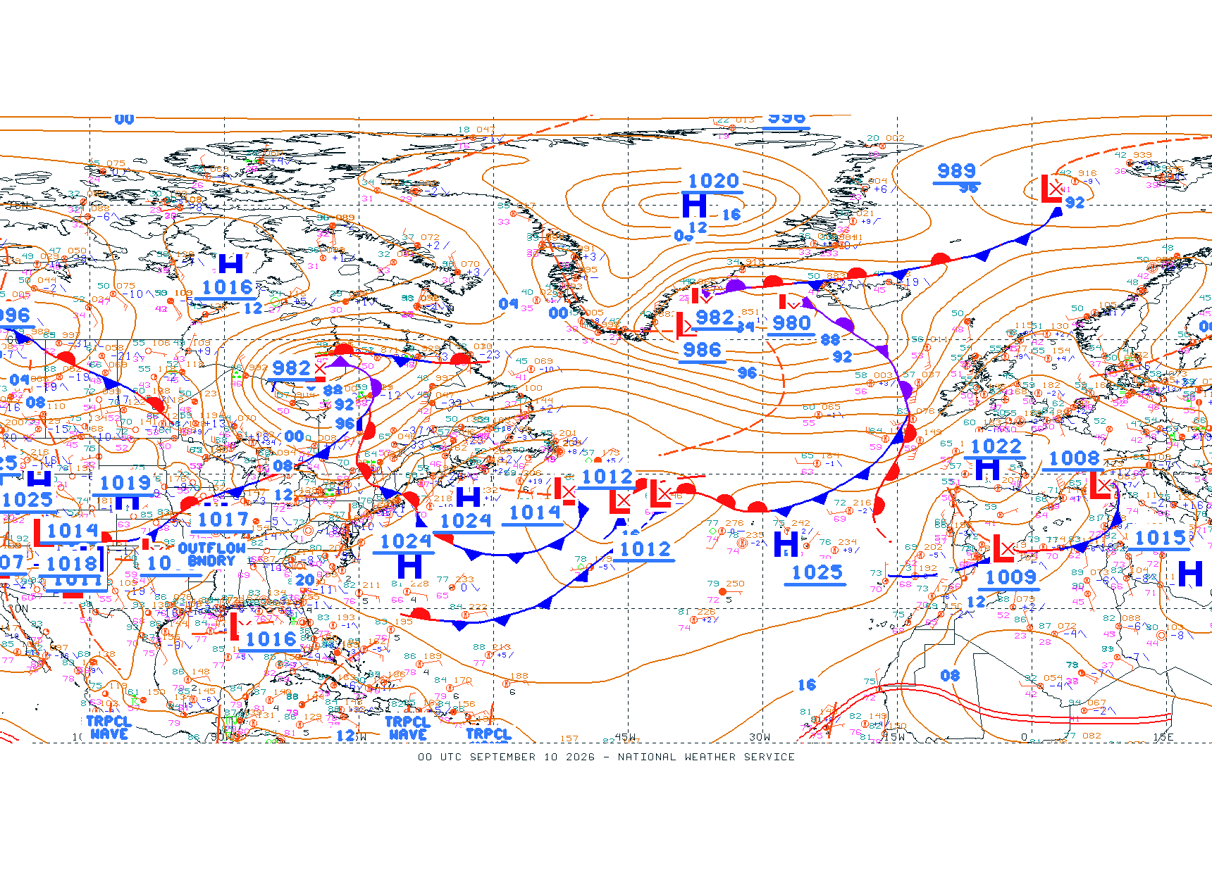 N Atlantic Ocean