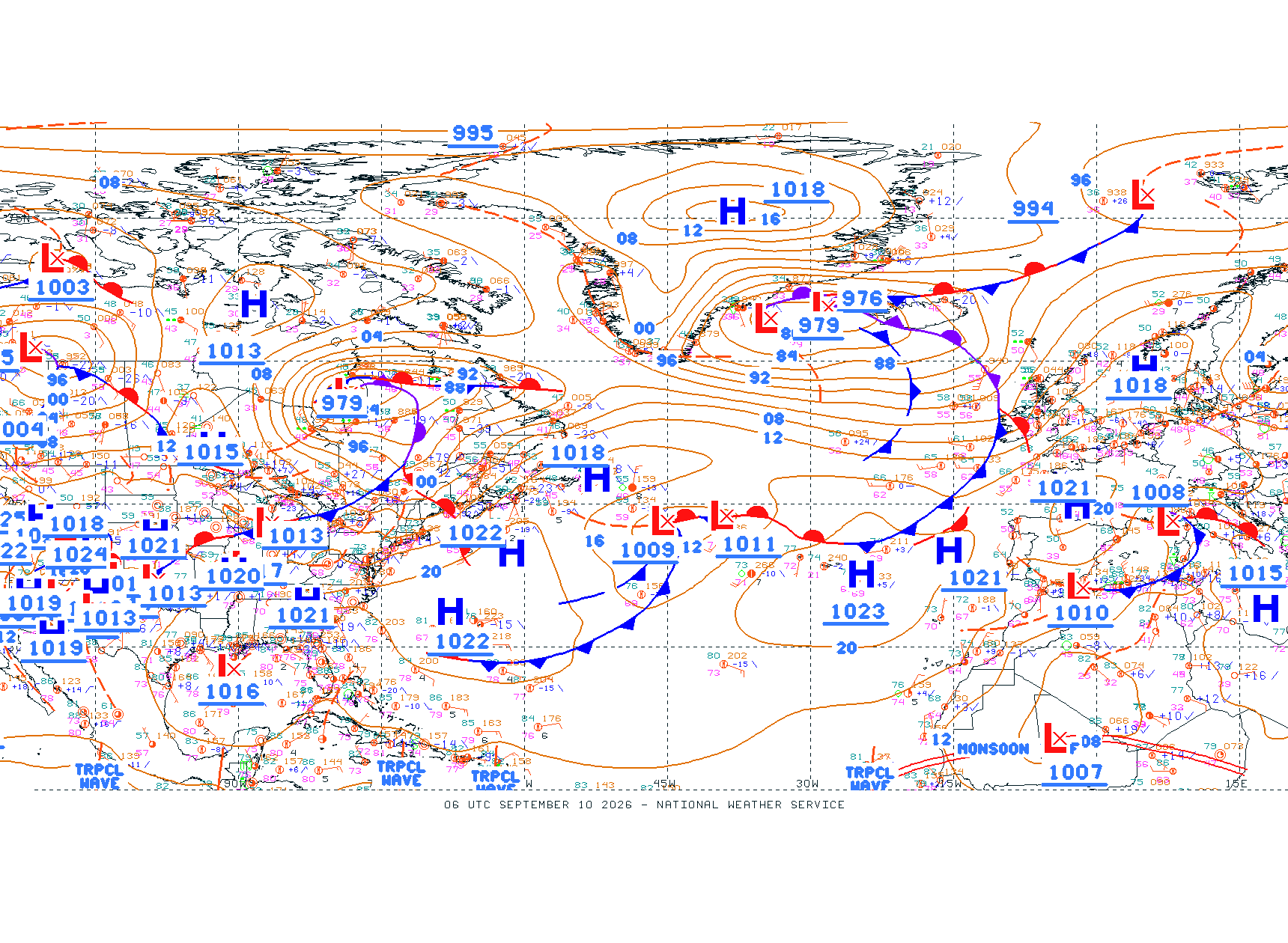 N Atlantic Ocean