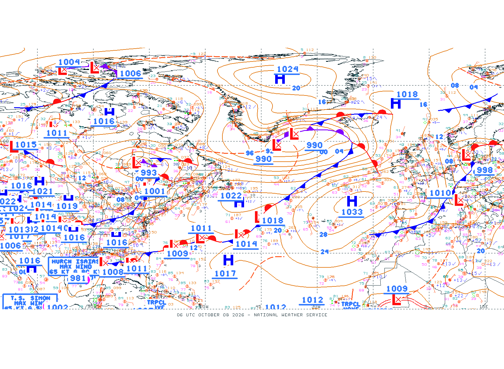 N Atlantic Ocean