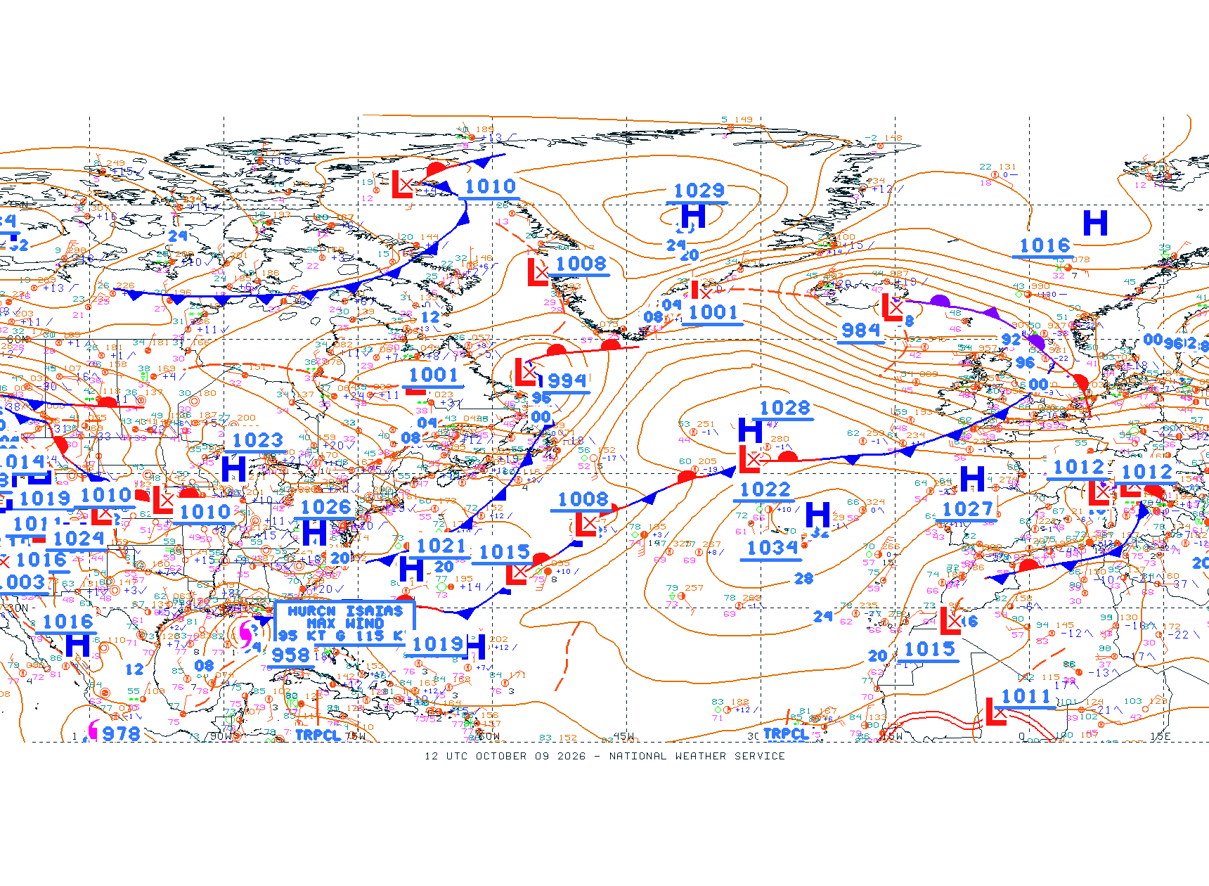 N Atlantic Ocean