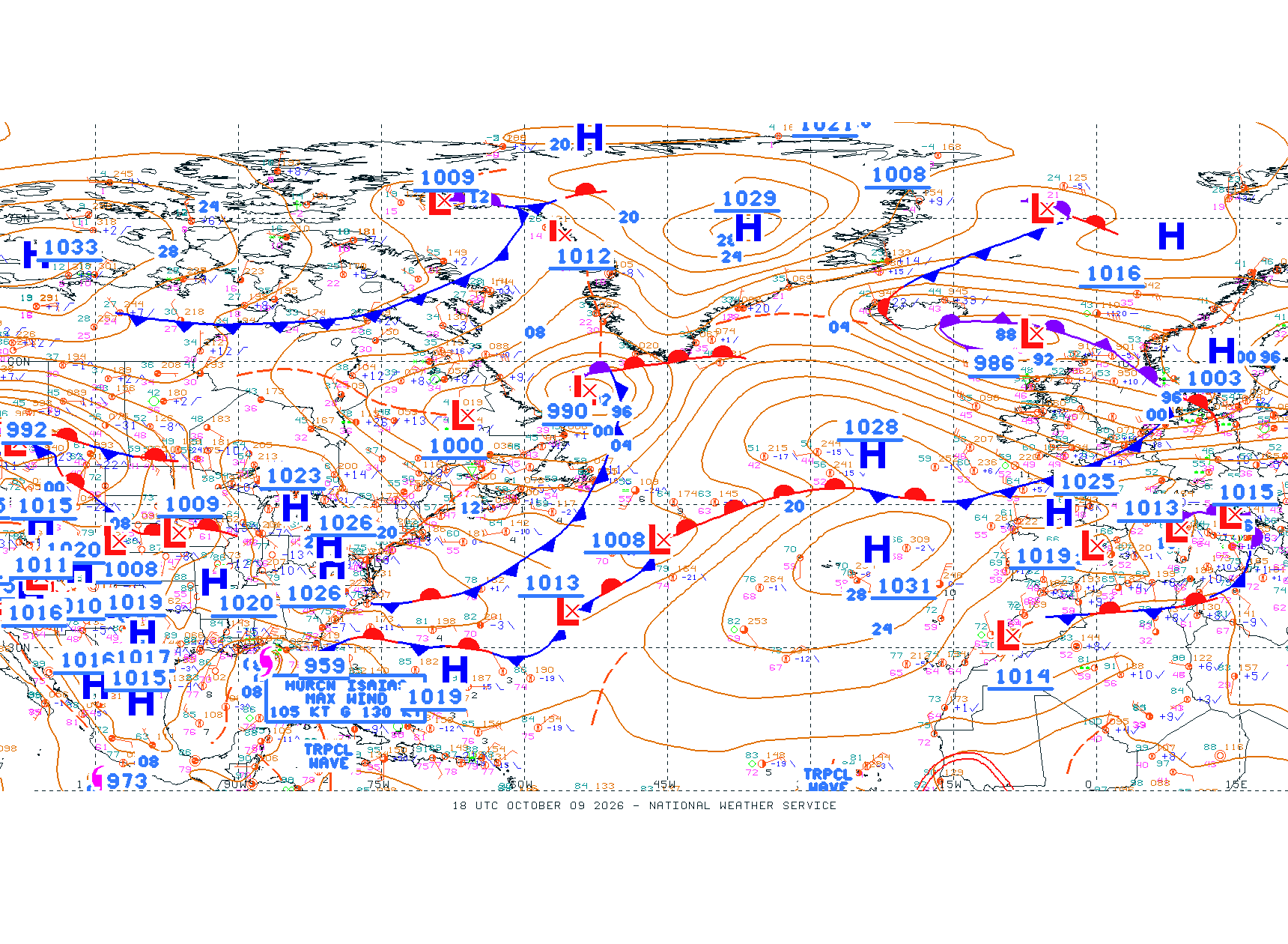 N Atlantic Ocean