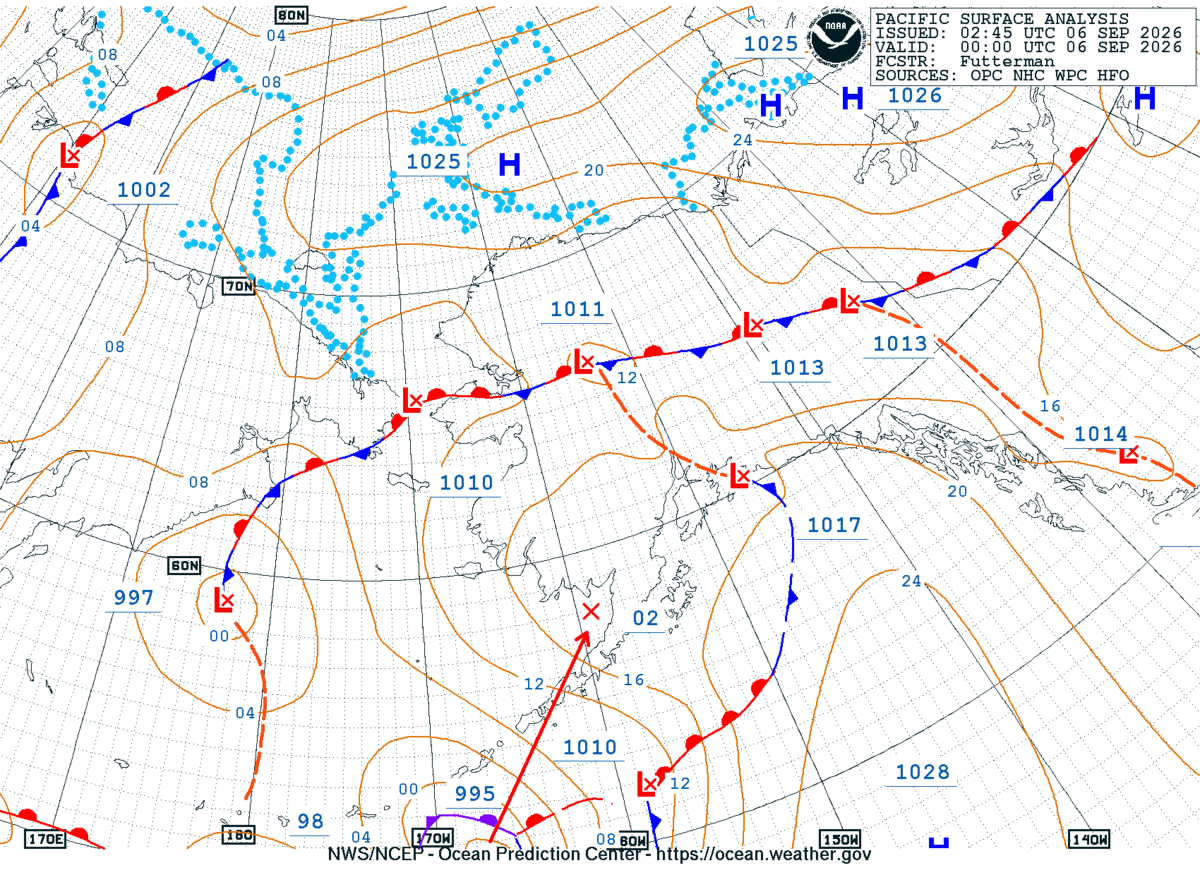Alaska/Arctic Surface Analysis