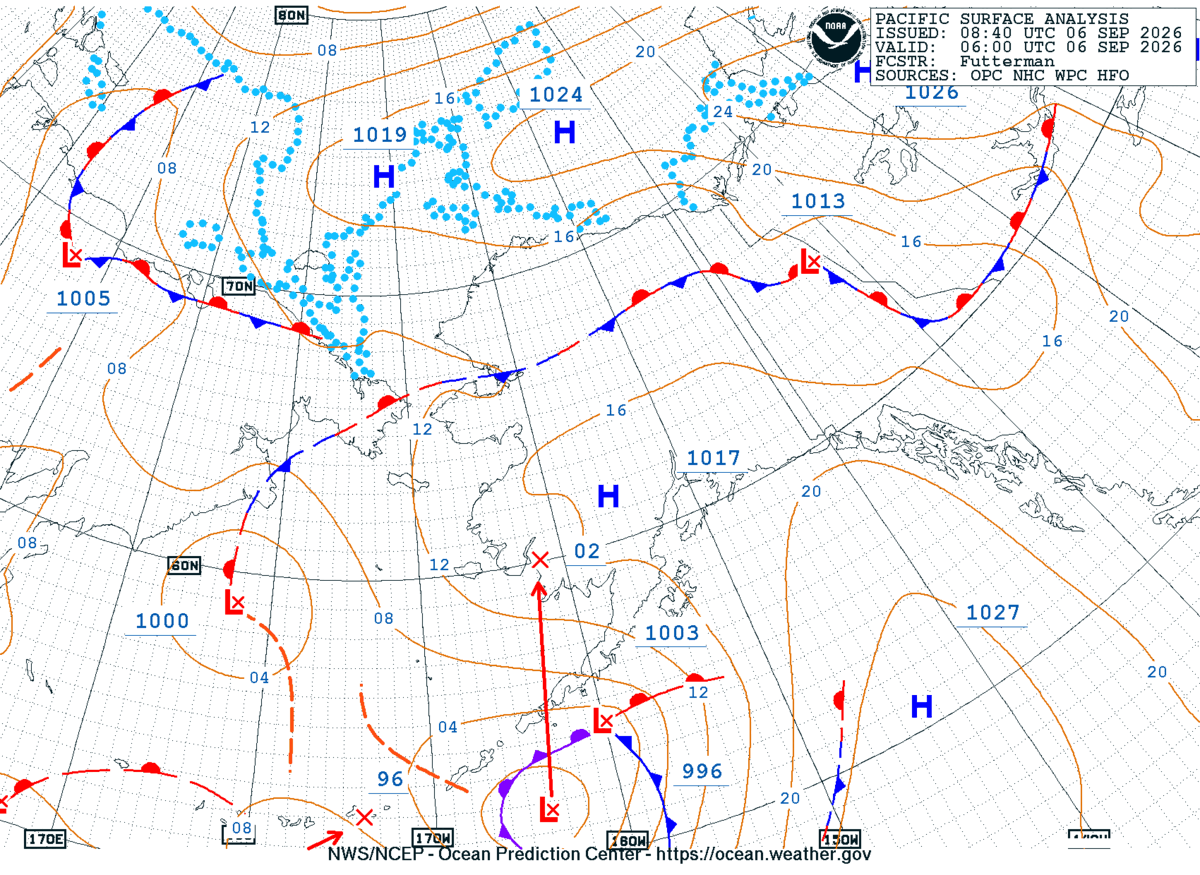 Alaska/Arctic Surface Analysis