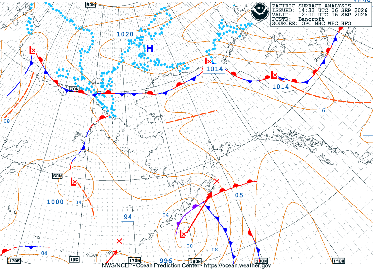 Alaska/Arctic Surface Analysis