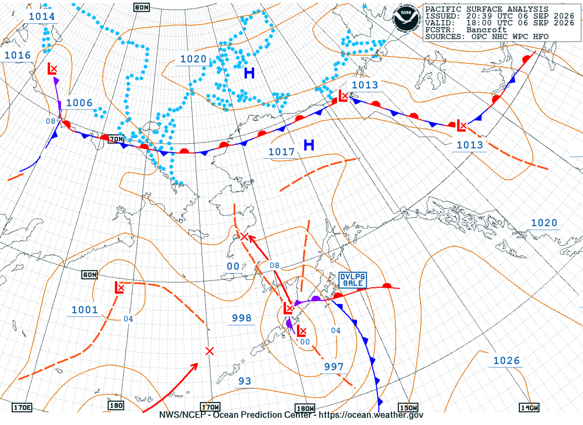 Alaska/Arctic Surface Analysis