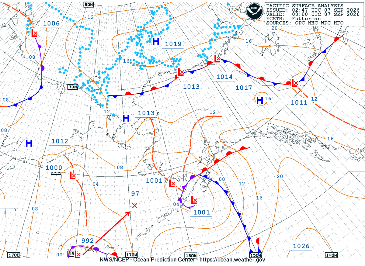Alaska/Arctic Surface Analysis