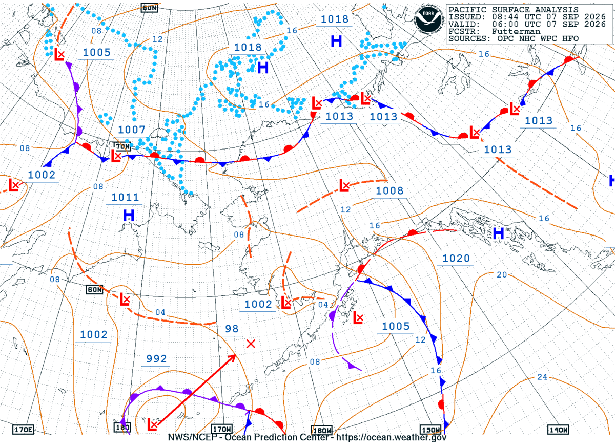 Alaska/Arctic Surface Analysis