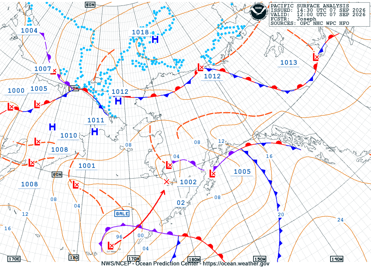 Alaska/Arctic Surface Analysis