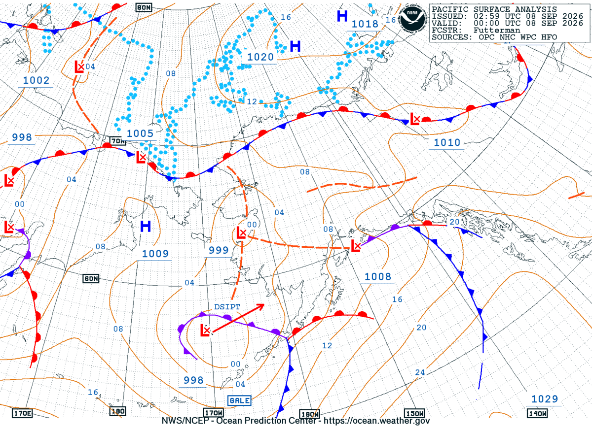 Alaska/Arctic Surface Analysis