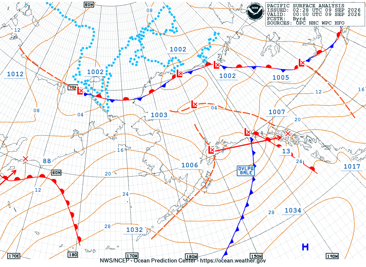 Alaska/Arctic Surface Analysis