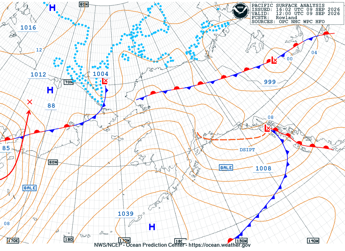 Alaska/Arctic Surface Analysis