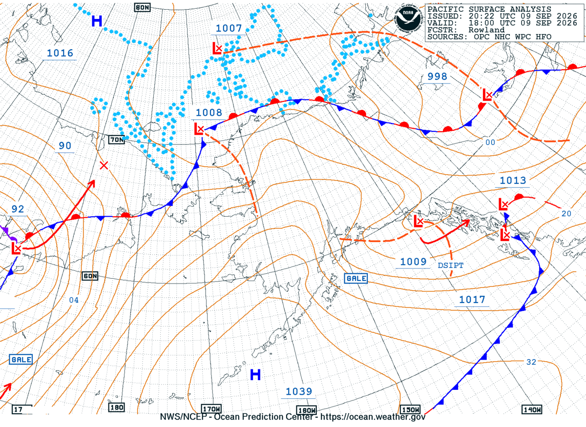 Alaska/Arctic Surface Analysis