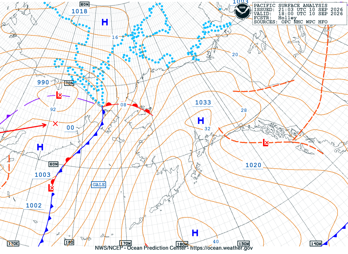 Alaska/Arctic Surface Analysis
