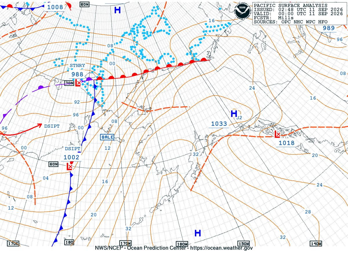 Alaska/Arctic Surface Analysis