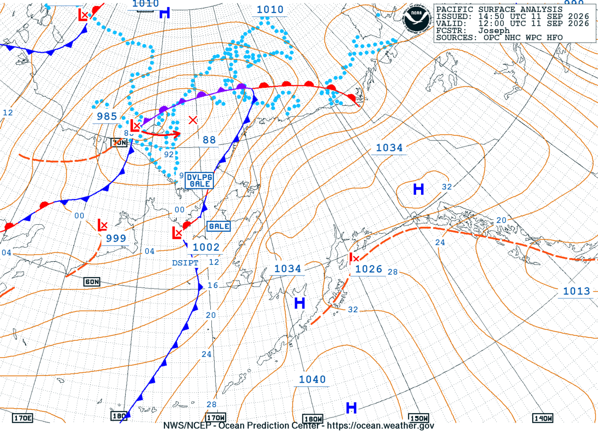 Alaska/Arctic Surface Analysis