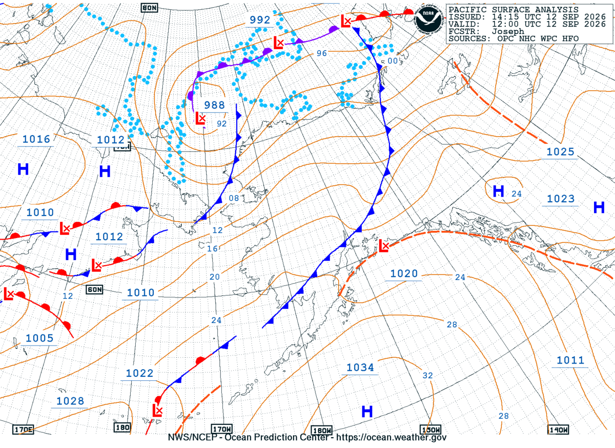 Alaska/Arctic Surface Analysis