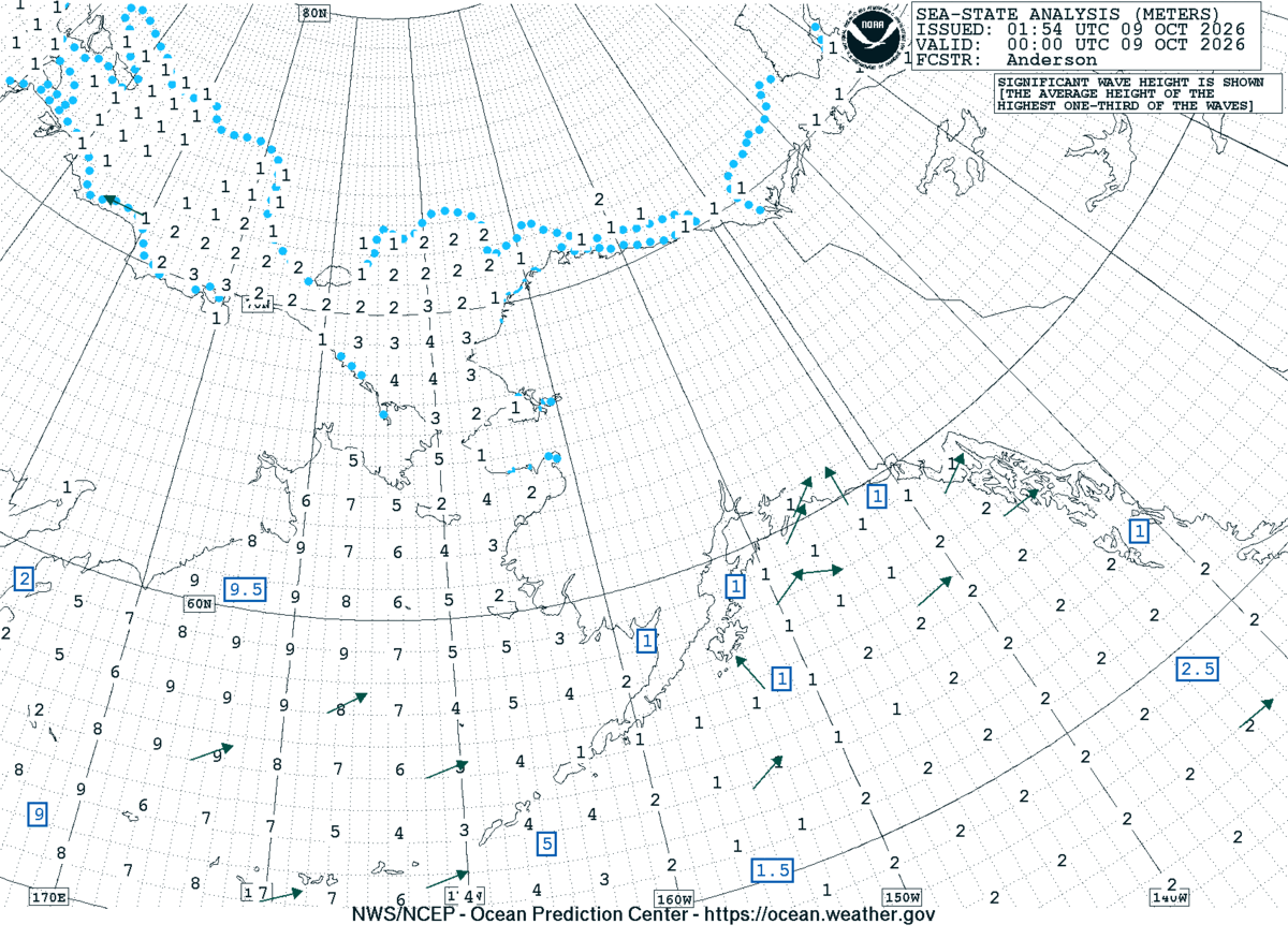 Alaska/Arctic Sea State Analysis
