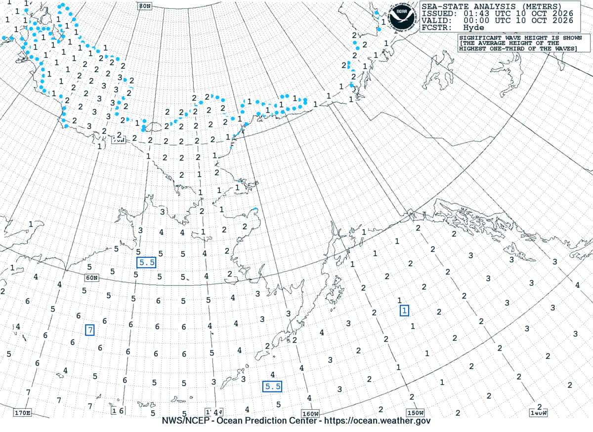 Alaska/Arctic Sea State Analysis