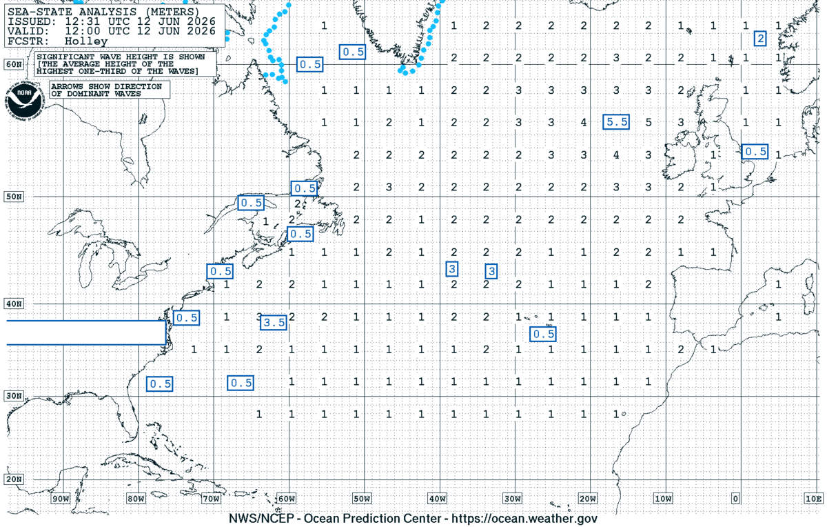 North Atlantic Sea State Analysis