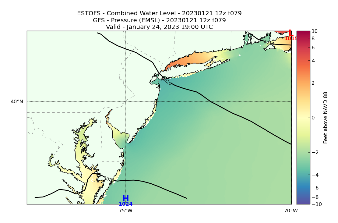 ESTOFS 79 Hour Total Water Level image (ft)