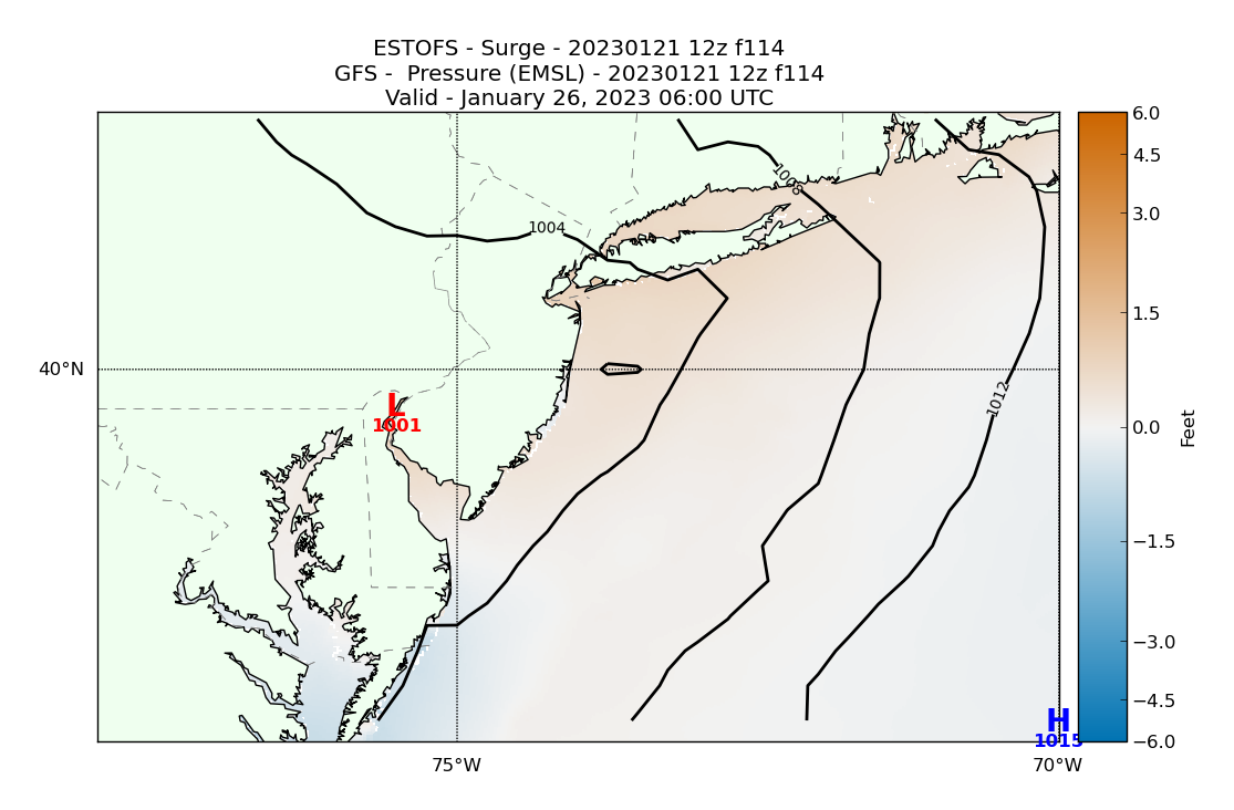 ESTOFS 114 Hour Storm Surge image (ft)
