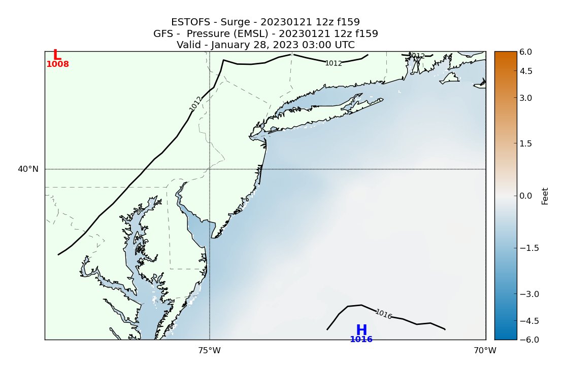 ESTOFS 159 Hour Storm Surge image (ft)