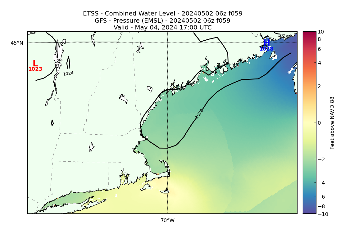 ETSS 59 Hour Total Water Level image (ft)